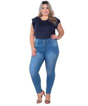 Calça Jeans Feminina Plus Size 46 ao 54 - Razon - 1519