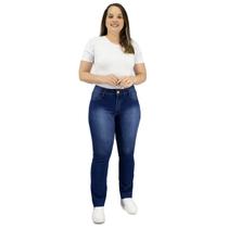 Calça Jeans Feminina PLUS SIZE Com Lycra