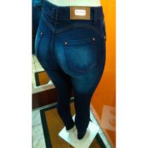 Calça Jeans Feminina Rackso Cintura Alta Calça Jeans Feminina Rackso Cintura Alta