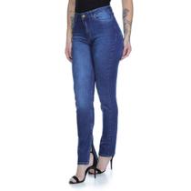 Calça Jeans Feminina Reta Elastano C/ Alto Vilejack VFCJ3036