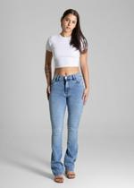 Calça Jeans Feminina Sawary Boot Cut - 280765 Calça Jeans Feminina Sawary Boot Cut - 280765