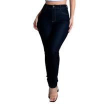 Calça Jeans Feminina Sawary Hot Pants Azul Escuro