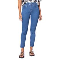 Calça Jeans Feminina Sawary Skinny Levanta Bumbum Azul