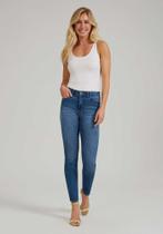 Calça Jeans Feminina Skinny Chapa Barriga Lunender