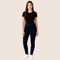 Calça Jeans Feminina Skinny com Bolsos Cintura Média- Malwee Calça Jeans Feminina Skinny com Bolsos Cintura Média- Malwee
