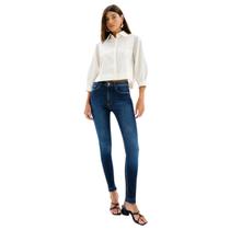 Calça Jeans Feminina Skinny Cropped Every Day Lez A Lez