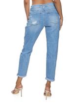 Calça jeans feminina skinny cropped