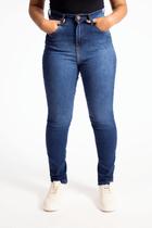 Calça Jeans Feminina Skinny Five Pockets Polo Wear Jeans Médio
