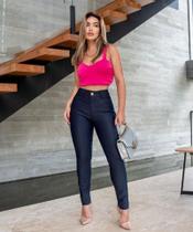 Calça Jeans Feminina Skinny Karen Cintura Alta