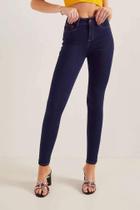 Calça jeans feminina skinny media cigarrete - Denim Zero