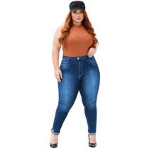 Calça Jeans Feminina Skinny Midi Plus Size 28890 Biotipo
