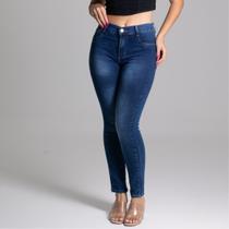 Calça Jeans Feminina Skinny Sawary Elastano Premium Bonita Moda Feminina