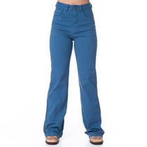 Calça Jeans Feminina Texas Farm - Shade - Pdf032 - Azul Jeans