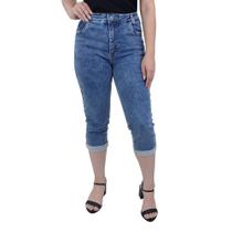 Calça Jeans Feminina Tharog Capri - TH180 Calça Jeans Feminina Tharog Capri - TH180