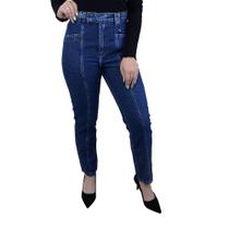 Calça Jeans Feminina Tharog Mom Azul Stone - TH1821JN