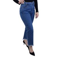 Calça Jeans Feminina Tharog Reta Cropped - TH1788JN