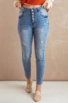 Calça jeans feminina waist sky Calça jeans feminina waist sky