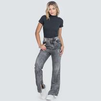 Calça Jeans Feminina Wide Leg 15089