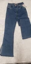Calça jeans flare 23 graus tam 38