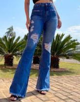 Calça Jeans Flare 38 Calça Jeans Flare 38