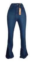 Calça jeans flare dianinha cintura alta k2b Calça jeans flare dianinha cintura alta k2b