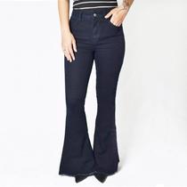 Calça Jeans Flare Escura Yck's