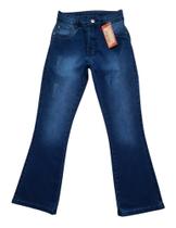 Calça Jeans Flare Feminina Infantil Juvenil Meninas Lycra (6282) Calça Jeans Flare Feminina Infantil Juvenil Meninas Lycra (6282)