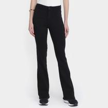 Calça Jeans Flare Hering Cintura Alta Feminina