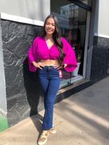 Calça jeans flare