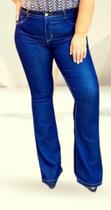 CALÇA jeans flare PLUS