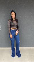 Calça jeans flare tamanho 36 Calça jeans flare tamanho 36