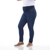 Calça Jeans Gestantante Skinny Confortável Cós Lilih-Leon
