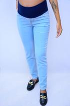 Calça jeans gestante confortável skinny - Modinha Vip