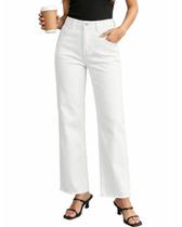 Calça Jeans GRAPENT Off-White US 8-10 Elástica
