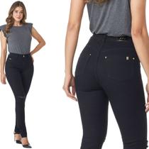 Calça Jeans HNO Skinny Rasgada Preta