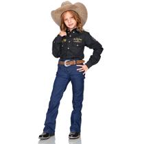 Calça Jeans Infantil Country Feminina Flare BIll Way 190