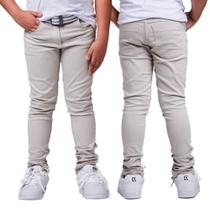 Calça Jeans Infantil Juvenil Masculino Menino Algodão Calça Jeans Infantil Juvenil Masculino Menino Algodão