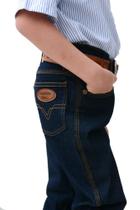 Calça Jeans Infantil Lycra Reforçada - Country Bull