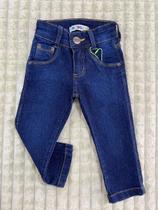 Calça Jeans Infantil Masculina com Lycra Confortável e Flexível Tamanhos 01 a 16