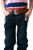 Calça Jeans Infantil Masculina Lycra - Country Bull