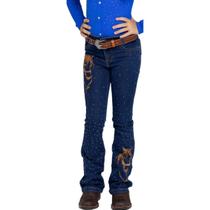 Calça Jeans Infantil Menina Bill Way 015019 Calça Jeans Infantil Menina Bill Way 015019