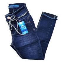 Calça jeans infantil menina com lycra Tam 4 anos.