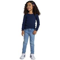 Calça Jeans Infantil Menina Jeans Claro Mania Jeans Kids
