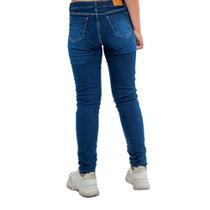 Calça Jeans Infantil Menina - Juvenil C/ Lycra Skinny Tamanhos: 8 10 12 14 e 16 Anos