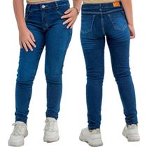 Calça Jeans Infantil Menina Juvenil Com Lycra Skinny Tamanhos 8 10 12 14 e 16 Anos Calça Jeans Infantil Menina Juvenil Com Lycra Skinny Tamanhos 8 10 12 14 e 16 Anos