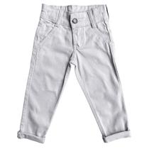 Calça Jeans Infantil Menino Bebê com Regulagem Interna Diversas Cores - Bolso Faca - Miguelito Moda Infantil