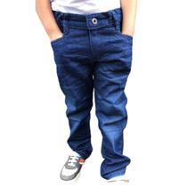 Calça jeans infantil menino regulagem na cintura gangster
