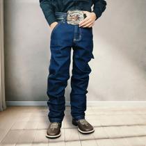 Calça Jeans Infantil Rodeio Elastano Juvenil Carpinteira Top