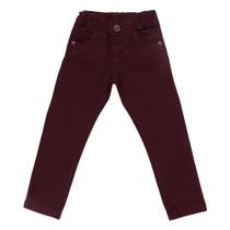 Calça Jeans Infantil Sarja Color Gijo Kids Com Elastano Básico