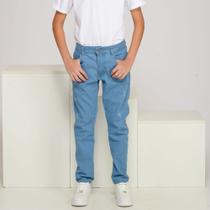 Calça Jeans Infantil Slim Skinny com Laycra Juvenil Calça Jeans Infantil Slim Skinny com Laycra Juvenil